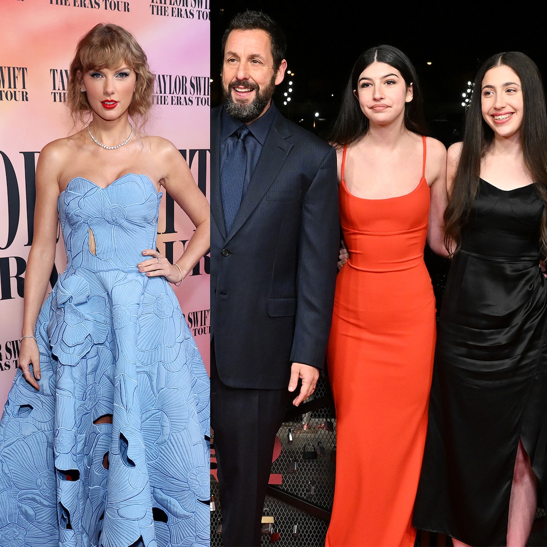 Taylor Swift Shares Moment With Adam Sandler’s Family at Eras Film